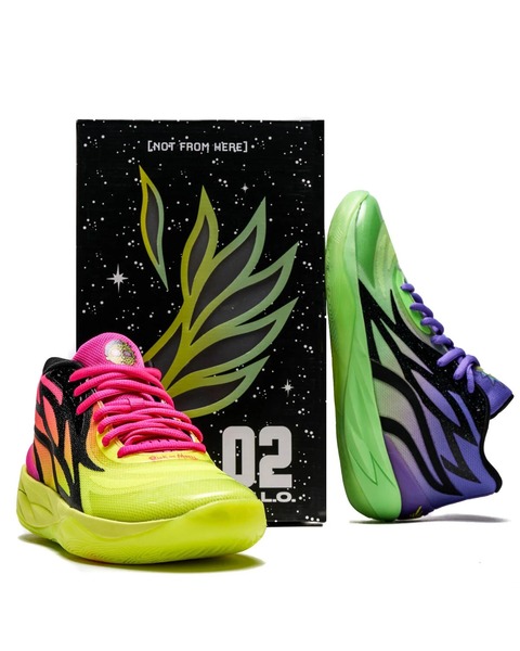 Mismatched Colours and Graphics on the Rick and Morty x Puma